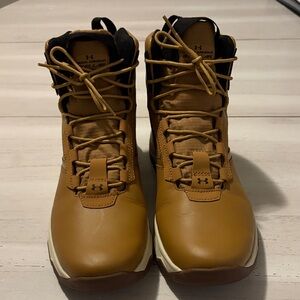 Under Armour Men's Tan Lace-Up Boots